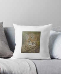 Leopard Throw Pillow