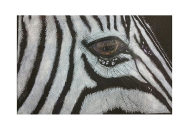 Zebra Canvas print